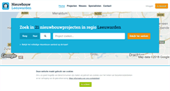 Desktop Screenshot of nieuwbouw-leeuwarden.nl